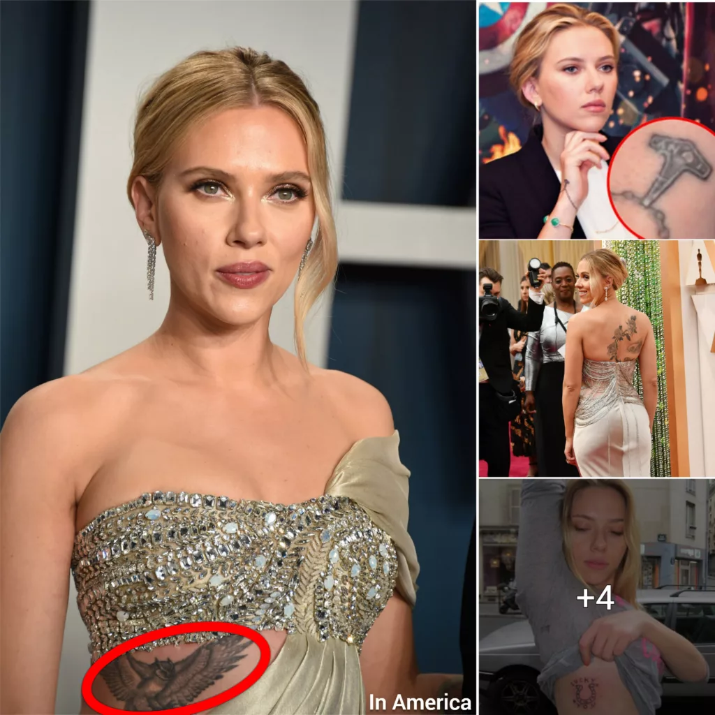 All Of Scarlett Johansson’s Tattoos: See Pics