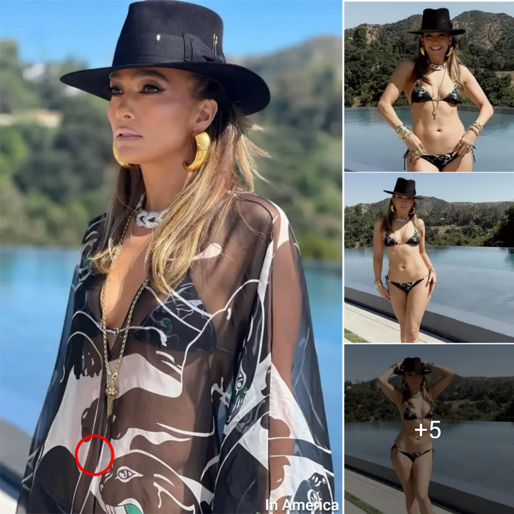 Jennifer Lopez flaunts her toned physique in bikini photos taken on her 54th birthday!