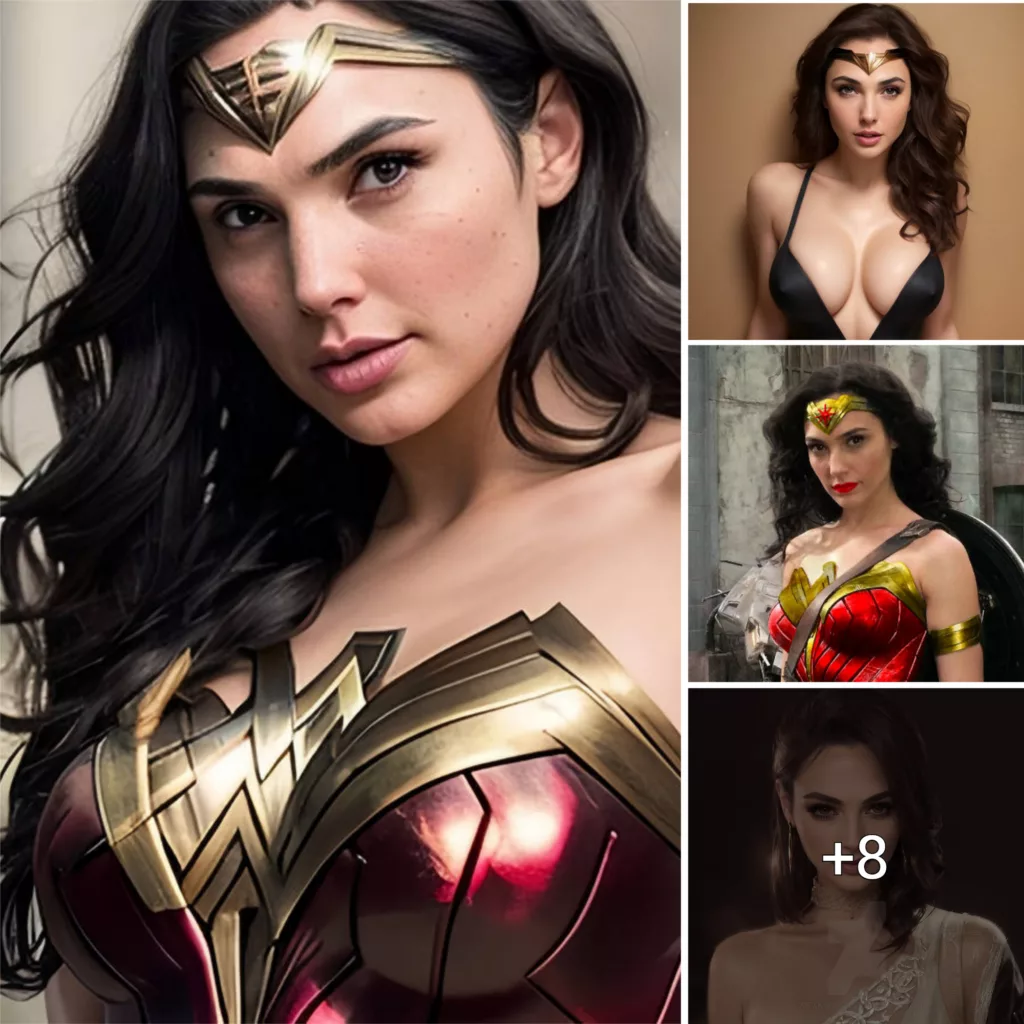 Discover The Charm Of Gal Gadot As Wonder Woman Through AI Photos